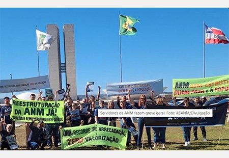 Prefeitos denunciam: “ANM está sucateada, e greve atrasa ainda mais o repasse da CFEM”