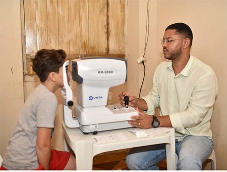 Projeto Pega Visão faz exames de vista gratuitos no Tomba neste sábado (5) em Feira de Santana