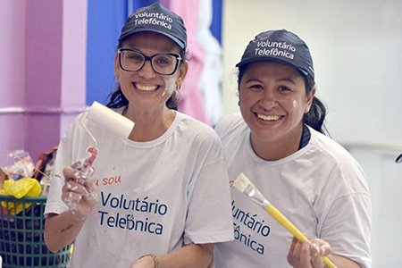 Vivo mobiliza 10 mil colaboradores em dia de ações voluntárias no país