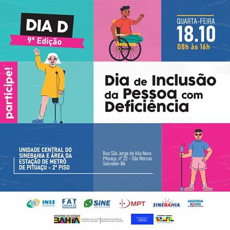 Governo do Estado realiza 9ª edição do Dia de Inclusão da Pessoa com Deficiência – Dia D
