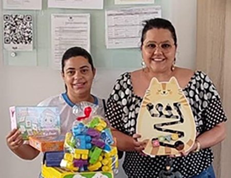 Comissão de Ações Sociais da OAB Conquista realiza entrega de brinquedos