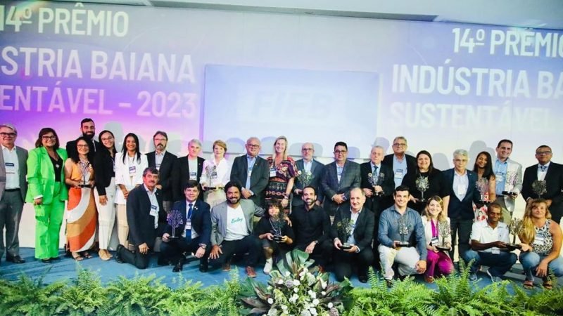 Práticas sustentáveis da indústria são premiadas pela FIEB