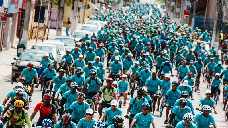 Pedala Tour reúne mais de 1,7 mil ciclistas em Simões Filho