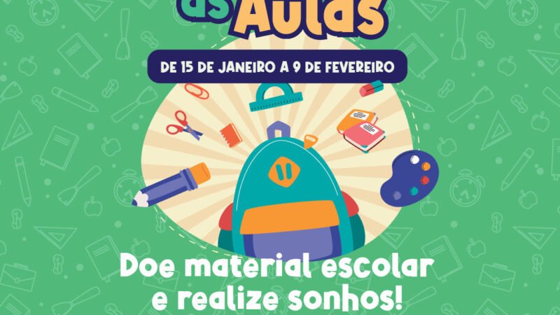 Boulevard Shopping arrecada materiais escolares para doação a crianças em situação de vulnerabilidade social 