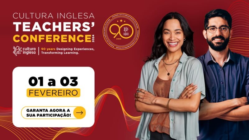 Cultura Inglesa: evento para desenvolvimento profissional de professores de inglês