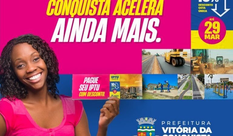 IPTU pode ser pago em cota única e com 10% de desconto até 29 de março