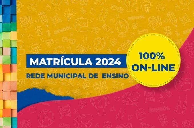 Prazo de matrículas para os alunos egressos da rede municipal termina nesta sexta (26)