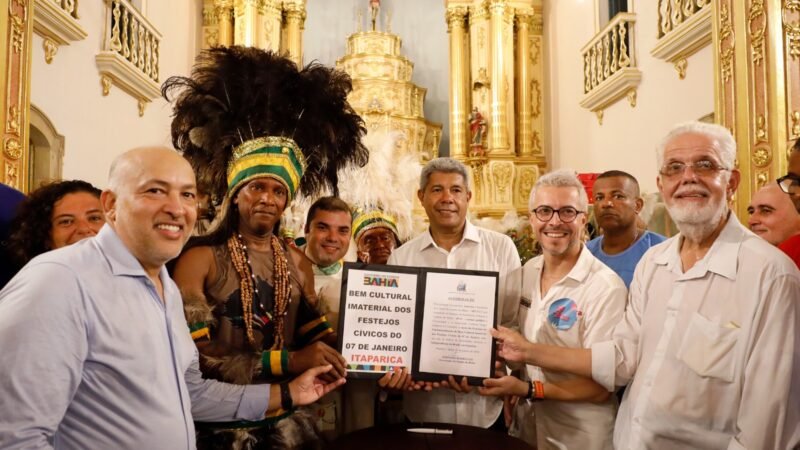 Em Itaparica, Governo autoriza patrimonialização das festas em celebração ao 7 de Janeiro, que marca a independência da cidade
