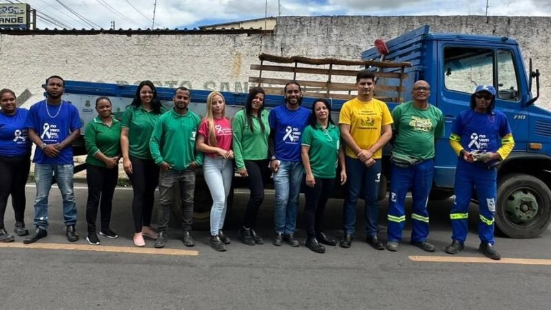 Prefeitura e Torre Construções promovem ações de educação ambiental nos bairros e distritos de Vitória da Conquista