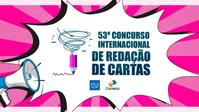 Correios abre inscrições para o 53º Concurso Internacional de Cartas nesta quarta