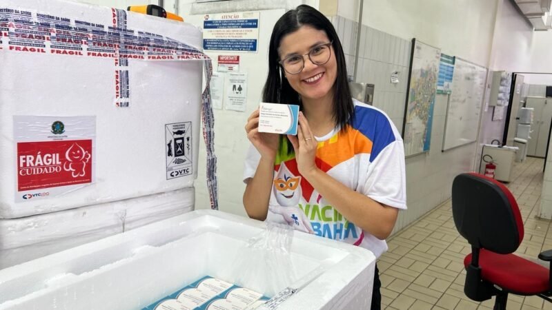 Bahia recebe as primeiras doses da vacina contra dengue