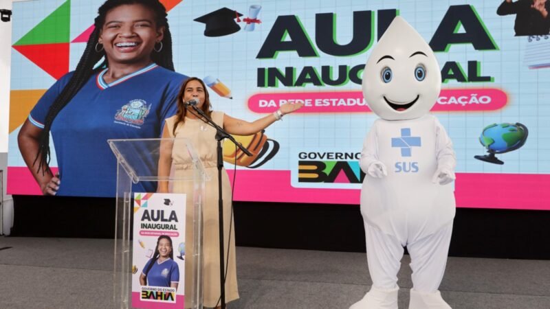 Sesab e SEC lançam projeto para vacinar estudantes nas escolas da rede estadual