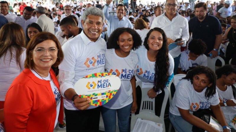 Governo do Estado formaliza adesão da Bahia ao programa Pé-de-Meia