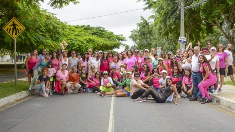 Caminhada Mulher Mais Ativa marca início das comemorações do Março Mulher em Conquista