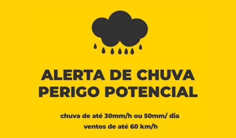 Chove forte em Vitória da Conquista nesta terça. Alerta segue até amanhã