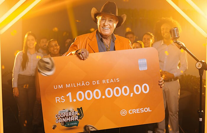 Cresol lança a maior campanha de prêmios do cooperativismo de crédito do Brasil: “Cooperar é Ganhar”