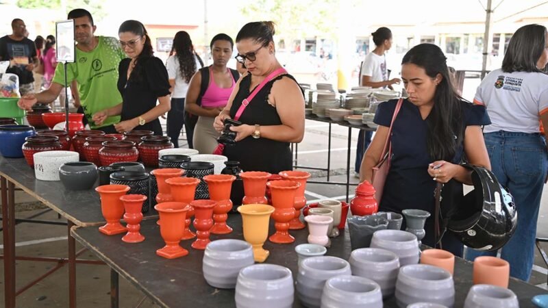 Expo Louças: produtos estão à venda no Centro Cultural Glauber Rocha este sábado, 20
