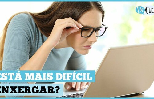 Piora de visão: O que pode ser?