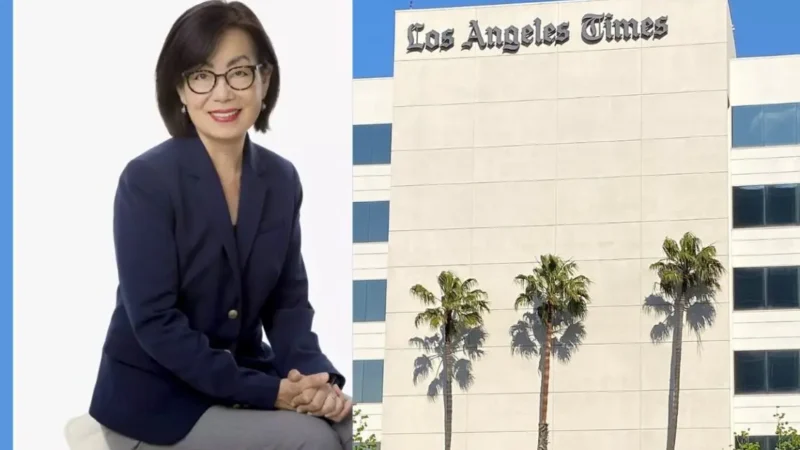 Los Angeles Times nomeia jornalista nascida em Taiwan como primeira editora-executiva em 142 anos