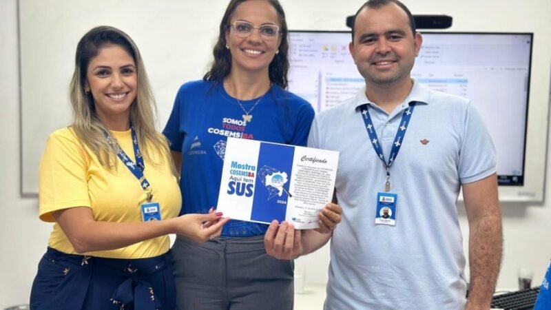 Trabalho desenvolvido pelo município com Unidades Sentinelas é selecionado para Mostra Brasil, Aqui tem SUS