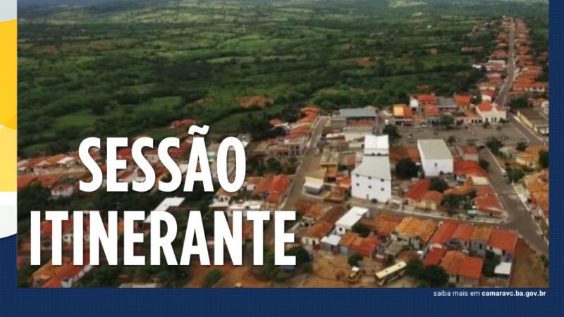 Câmara Municipal realiza Sessão Itinerante no Distrito de Bate Pé