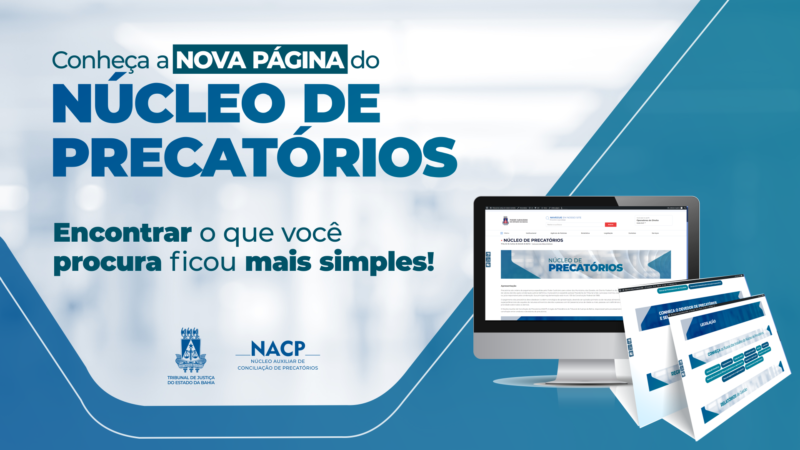 TJBA moderniza página eletrônica do Núcleo de Precatórios