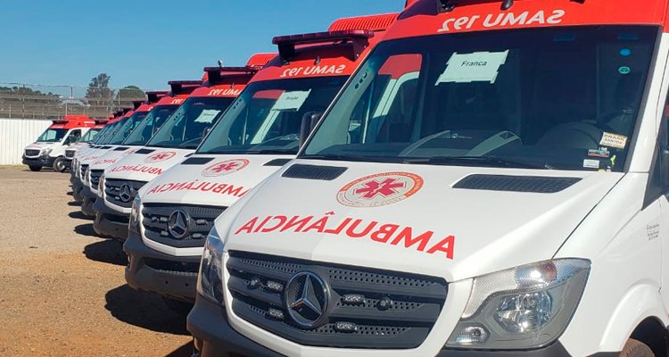 Bahia vai receber 15 ambulâncias do SAMU 192