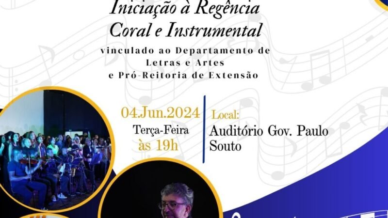 UESC promove Encontro de Corais no dia 4 de junho