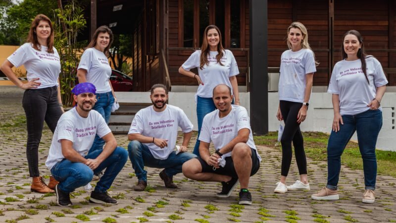 Dia dos Voluntários Vivo reúne 100 mil colaboradores no país