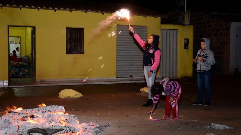 SMS alerta para os riscos de acidentes com queimaduras nas fogueiras juninas