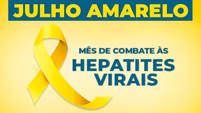 CAAV na campanha do Julho Amarelo reforça prevenção e diagnóstico das hepatites virais