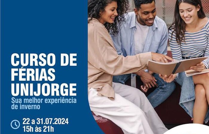 Unijorge promove cursos gratuitos de férias até 31 de julho