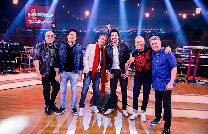 Roupa Nova canta seus sucessos no “Boteco do Ratinho”