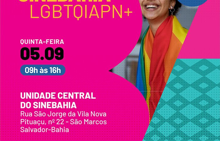 SineBahia realiza ação para a população LGBTQIAPN+ nesta quinta-feira (5)