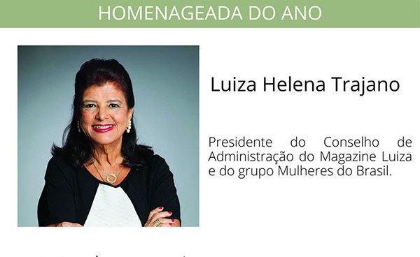Câmara Portuguesa homenageia Luiza Helena Trajano como Personalidade do Ano
