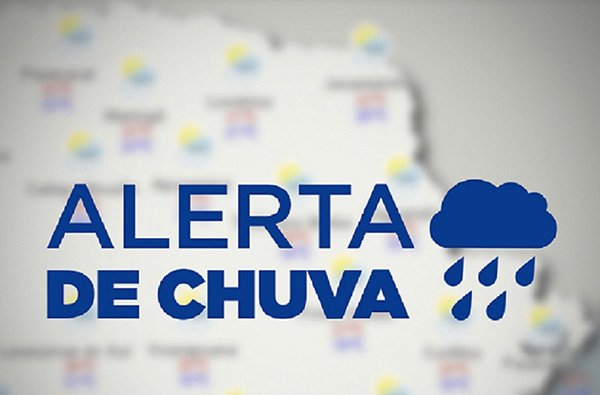 Alerta de chuvas intensas em Vitória da Conquista até a próxima terça-feira, 26