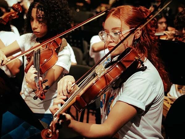NEOJIBA promove recital na Paróquia Nossa Senhora das Graças