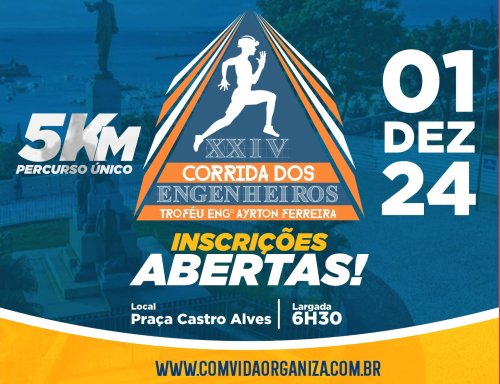 Inscrições abertas para a Corrida dos Engenheiros