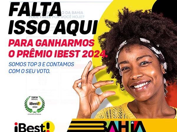 Estamos na final do Prêmio Ibest 2024 e só falta um tantinho pra soltar o grito de campeão!