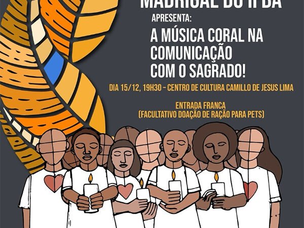Madrigal do IFBA realiza concerto gratuito neste domingo com repertório dedicado ao sagrado