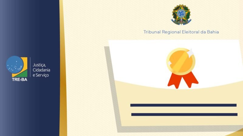 TRE-BA disponibiliza sistema para emissão de diplomas eleitorais