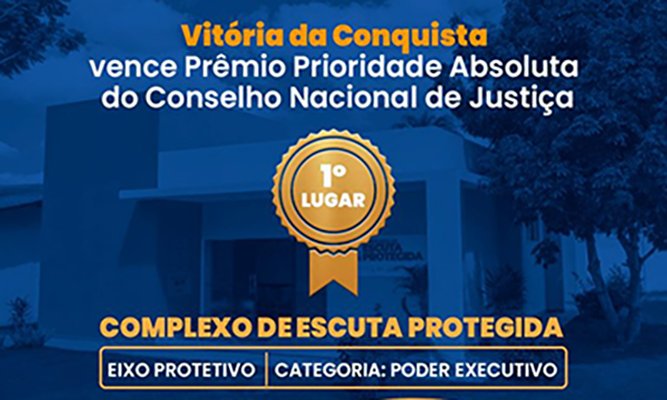 Conquista fica em primeiro lugar no Prêmio Prioridade Absoluta do CNJ