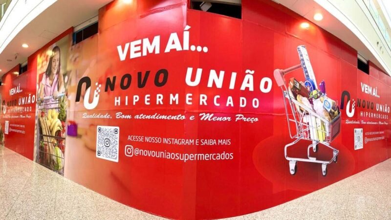 Rede Novo União inaugura hipermercado no Boulevard Shopping nesta sexta-feira (20) 