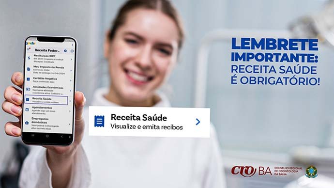 Receita Saúde passa a ser obrigatório para cirurgiões-dentistas