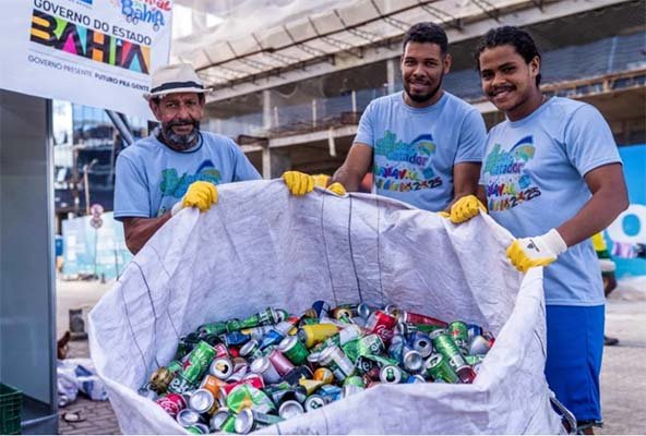 Projeto EcoFolia Solidária bate recorde de famílias beneficiadas no Carnaval de Salvador