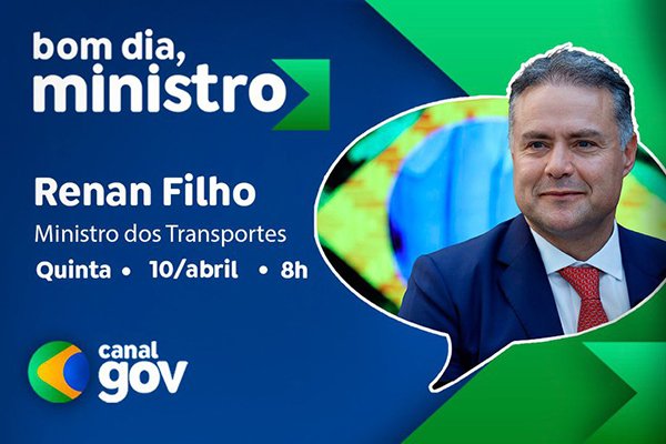 Renan Filho destaca melhorias da malha viária federal no “Bom Dia, Ministro”