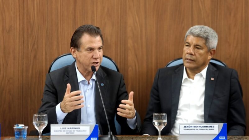 Governador e ministro do Trabalho e Emprego lançam programa nacional de qualificação profissional para a juventude