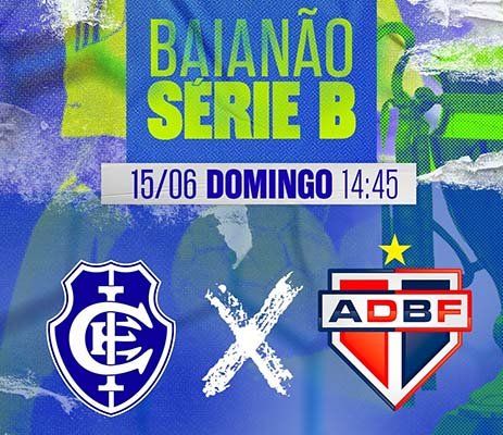 Itabuna e Bahia de Feira ao vivo pela Série B do Baianão na TVE