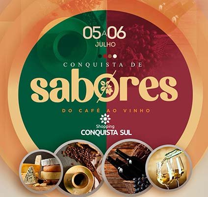 Começou! O evento gastronômico imperdível no Shopping Conquista Sul