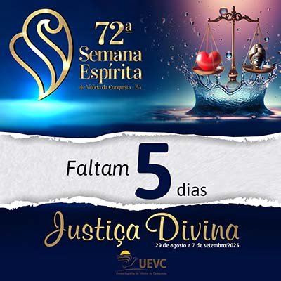 Caminho Aberto para o Espírito: a 72ª Semana Espírita de Vitória da Conquista